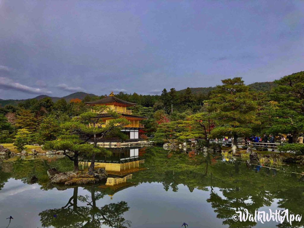 Reflection at Kinkaku-ji, Kyoto, Japan Travel