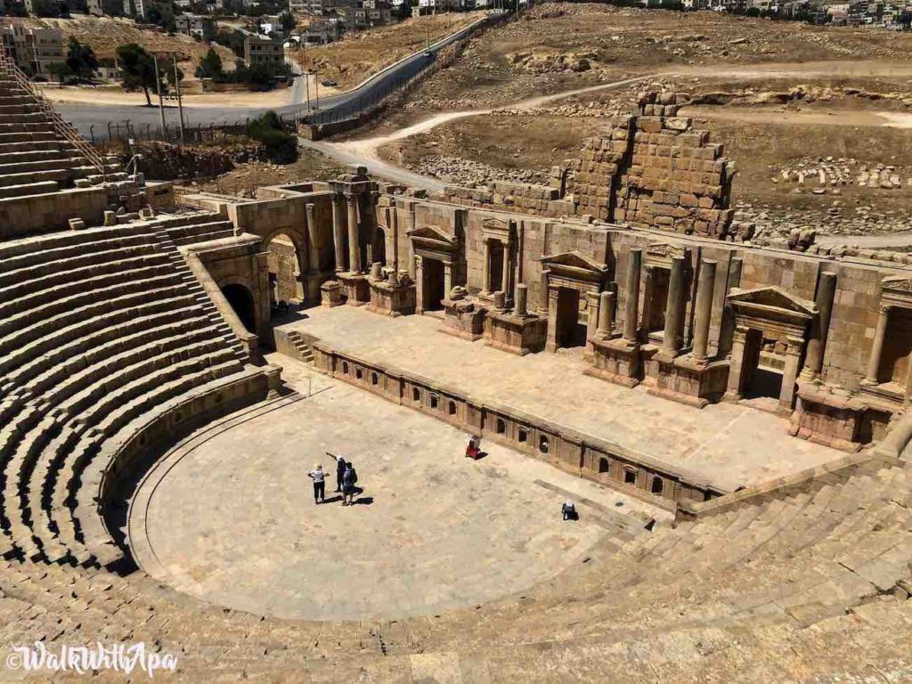Walkwithapa Jerash Theater, Female Traveller Overview
