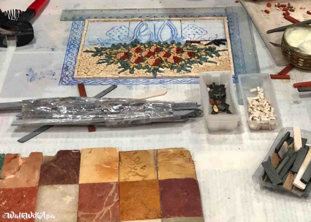 Walkwithapa Mosaic Making Jordan Traveller Overview